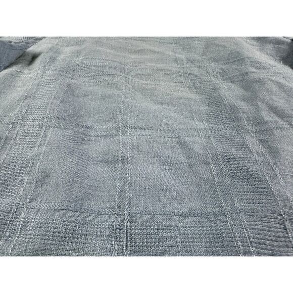 Tommy Bahama Shirt Long Sleeve Button Down Men's Large Blue Linen Blend - Picture 4 of 8